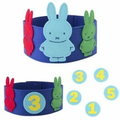 Global Affairs Miffy Felt Crown - Blue 5 Global Affairs Miffy Felt Crown - Blue