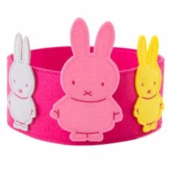 Global Affairs Miffy Felt Crown - Pink