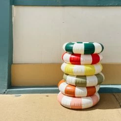 Petites Pommes Classic Swim Rings - Peach Daisy