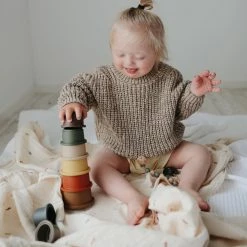 Mushie Retro Stacking Cups