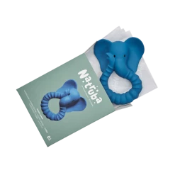 Natruba Elephant Teether - Blue
