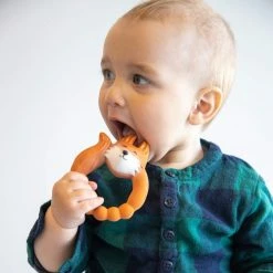 Natruba Fox Teether - Orange