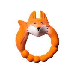 Natruba Fox Teether - Orange
