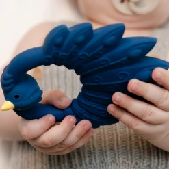 Natruba Peacock Teether - Blue 7 Natruba Peacock Teether - Blue