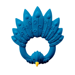 Natruba Peacock Teether - Blue