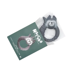 Natruba Raccoon Teether - Grey