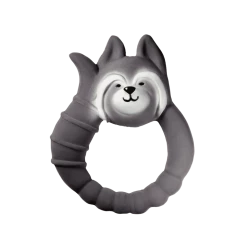 Natruba Raccoon Teether - Grey