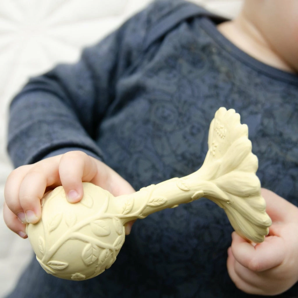 Natruba Daisy Rattle - Yellow 3 Natruba Daisy Rattle - Yellow