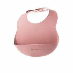 Eco Rascals Silicone Bib - Rose