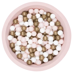 Larisa & Pumpkin Powder Ball Pit + Powder/Gold/White Balls