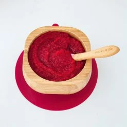 Eco Rascals Bamboo Suction Bowl & Spoon Set (Various Colours)