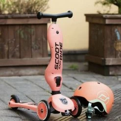 Vida Kids Scoot And Ride - Highway Kick 1 2in1 Scooter Peach