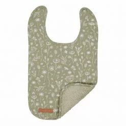 Little Dutch Bib Wild Flowers Olive
