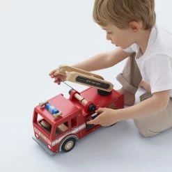 Le Toy Van Wooden Fire Engine (New Look)