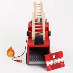 Le Toy Van Wooden Fire Engine (New Look)