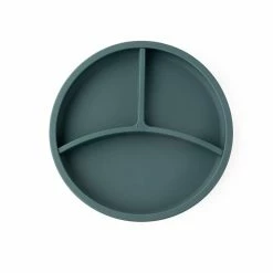 Eco Rascals Silicone Plate With Removable Divider - Teal