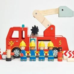 Tender Leaf Toys Fire Engine