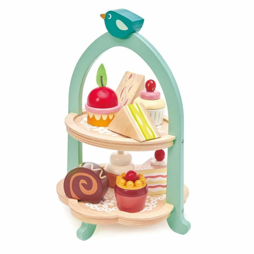 Tenderleaf Toys Tender Leaf Toys Birdie Afternoon Tea Stand 1 Tenderleaf Toys Tender Leaf Toys Birdie Afternoon Tea Stand