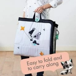 Baby Price Tiny Love Black & White Super Mat