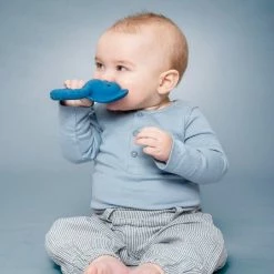 Natruba Elephant Teether - Blue