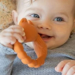 Natruba Fox Teether - Orange