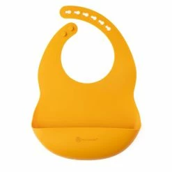 Eco Rascals Silicone Bib - Mustard
