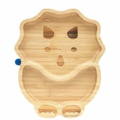 Eco Rascals Bamboo Suction Plate - Dinosaur