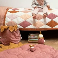 Fabelab Quilted Blanket - Strawberry