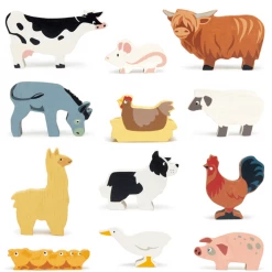 Tenderleaf Toys Tender Leaf Toys 13 Farmyard Animals - Bundle