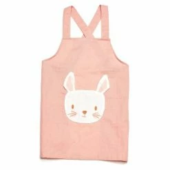 ThreadBear Design - Rabbit Linen Apron