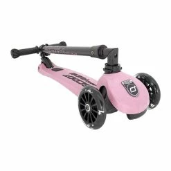 Vida Kids Scoot And Ride - Highway Kick 3 LED Rose