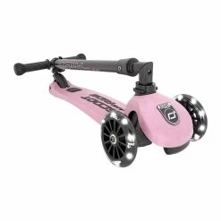 Vida Kids Scoot And Ride - Highway Kick 3 LED Rose