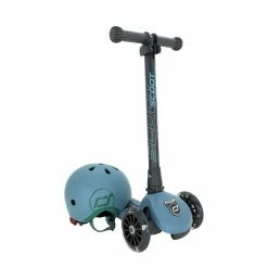 Vida Kids Scoot And Ride - Highway Kick 3 LED Steel