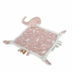 Little Dutch Cuddle Cloth Whale - Ocean Pink