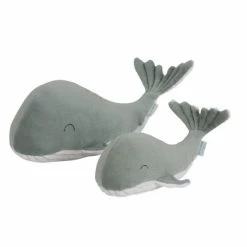 Little Dutch Large Cuddly Toy Whale – Ocean Mint