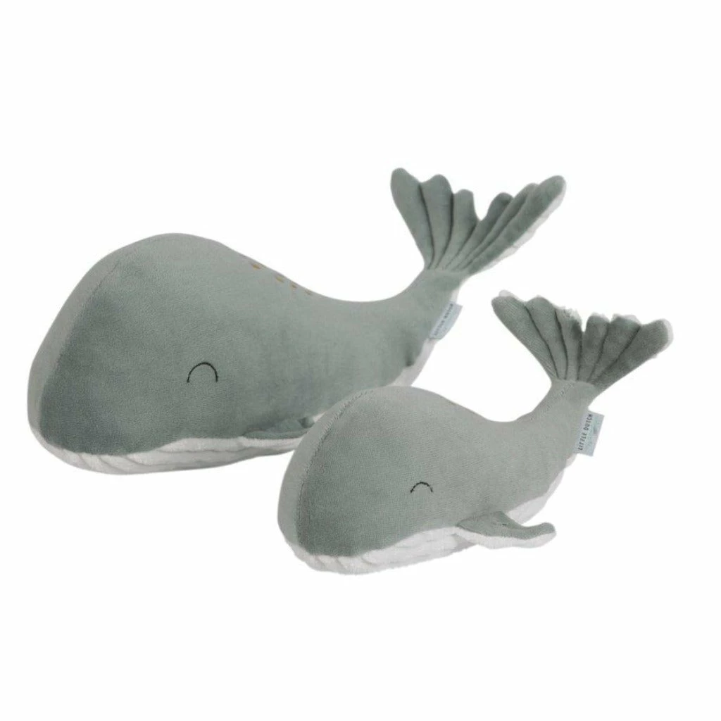 Little Dutch Large Cuddly Toy Whale – Ocean Mint 1 Little Dutch Large Cuddly Toy Whale – Ocean Mint