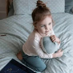 Little Dutch Large Cuddly Toy Whale – Ocean Mint