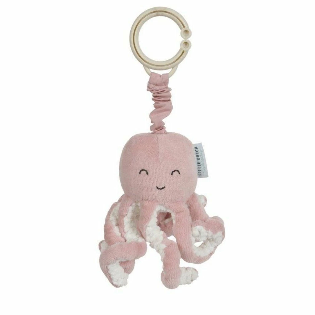 Little Dutch Pull And Shake Octopus – Ocean Pink 1 Little Dutch Pull And Shake Octopus – Ocean Pink
