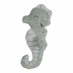 Little Dutch Rattle Toy Seahorse - Ocean Mint