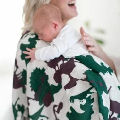 Bebelephant Miilk Muslin - Camo Dino