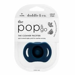 DODDLE & CO Pop & Go Pacifier - Navy About You (Single Pack)