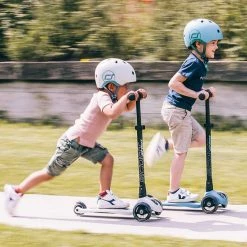 Vida Kids Scoot And Ride Safety Helmet With LED Ash