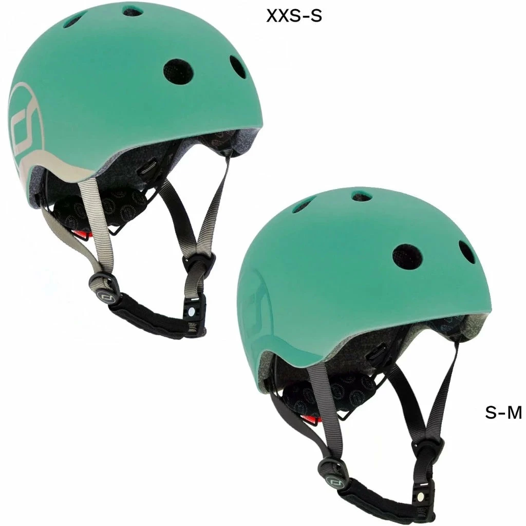 Vida Kids Scoot And Ride Safety Helmet With LED Forest 1 Vida Kids Scoot And Ride Safety Helmet With LED Forest