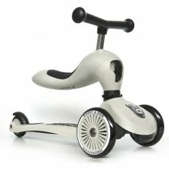 Vida Kids Scoot And Ride - Highway Kick 1 2in1 Scooter Ash