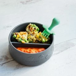 Bebelephant Grabease Silicone Suction Bowl - Grey