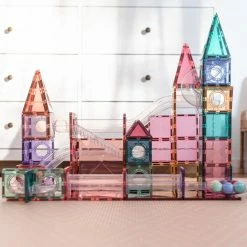 New Arrivals Connetix Tiles - Pastel 106 Piece Ball Run Pack